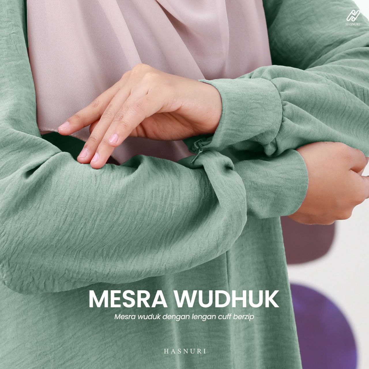Kurung Nur Zakiya - Light Coco