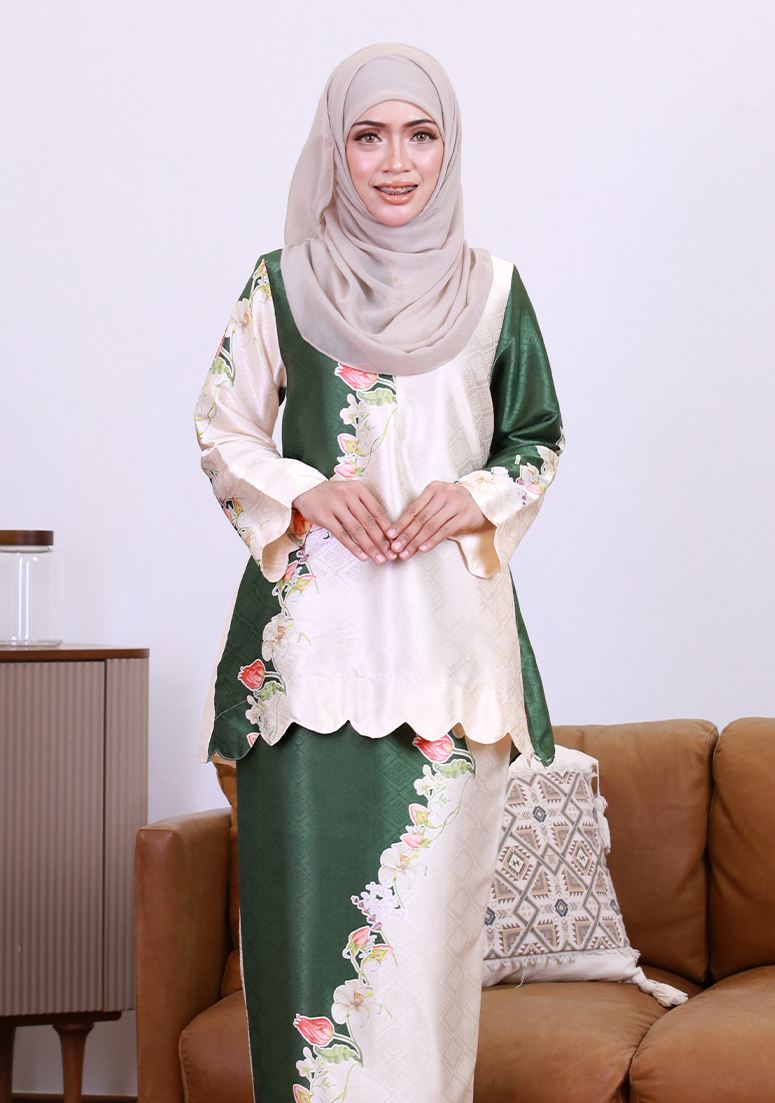 Kurung Sri Lily - Emerald Green&w=300&zc=1