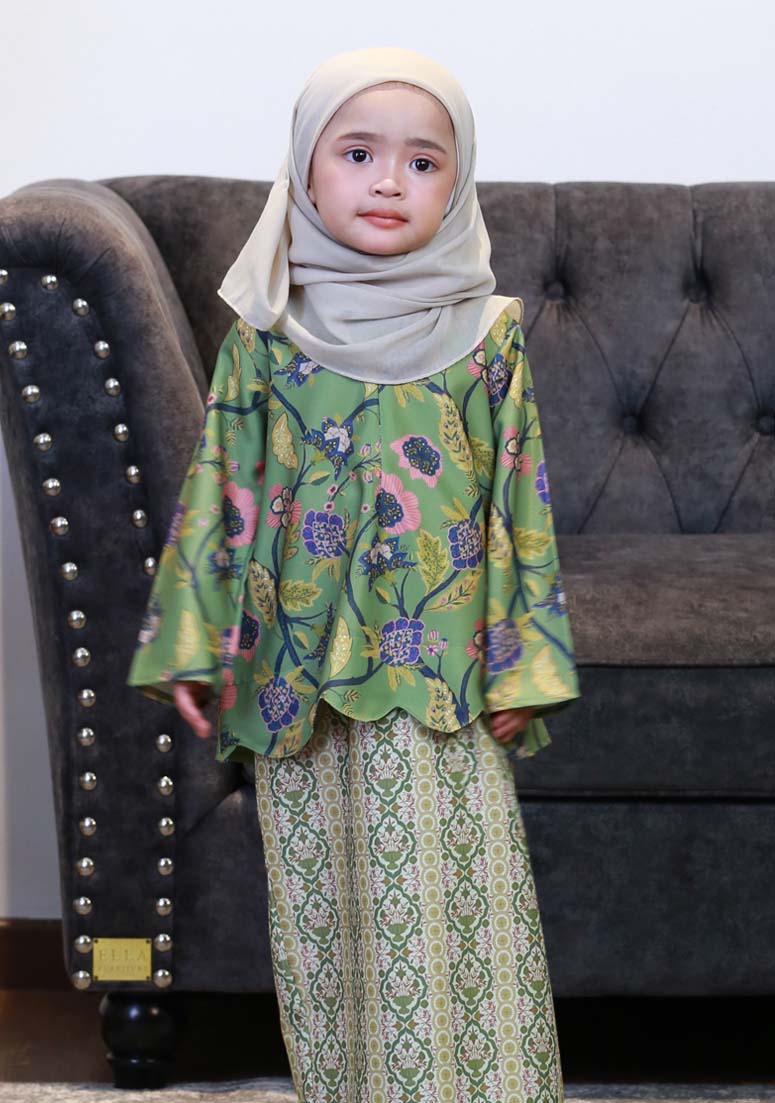 Kurung Dang Tiara Mini Kids - Green Tea&w=300&zc=1