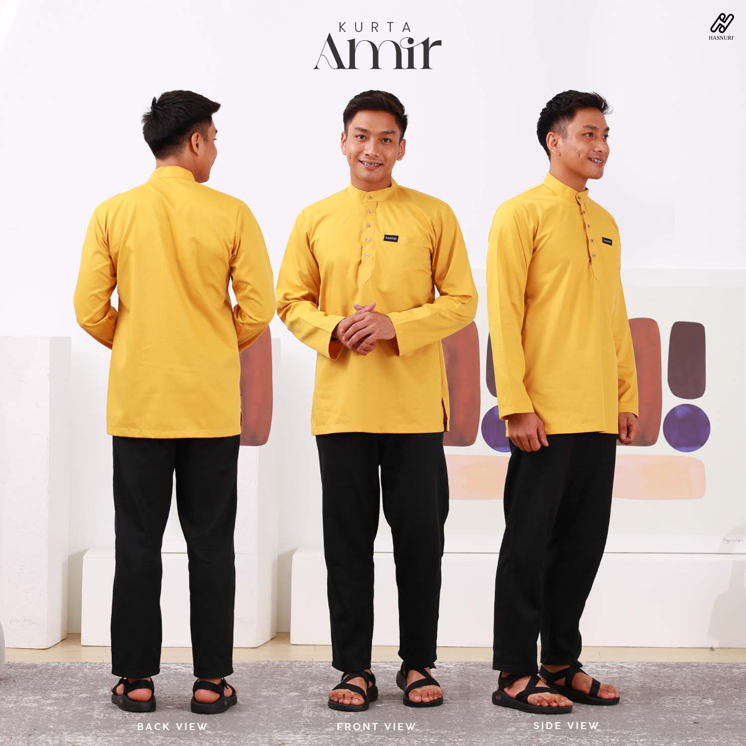 Kurta Amir - Mustard
