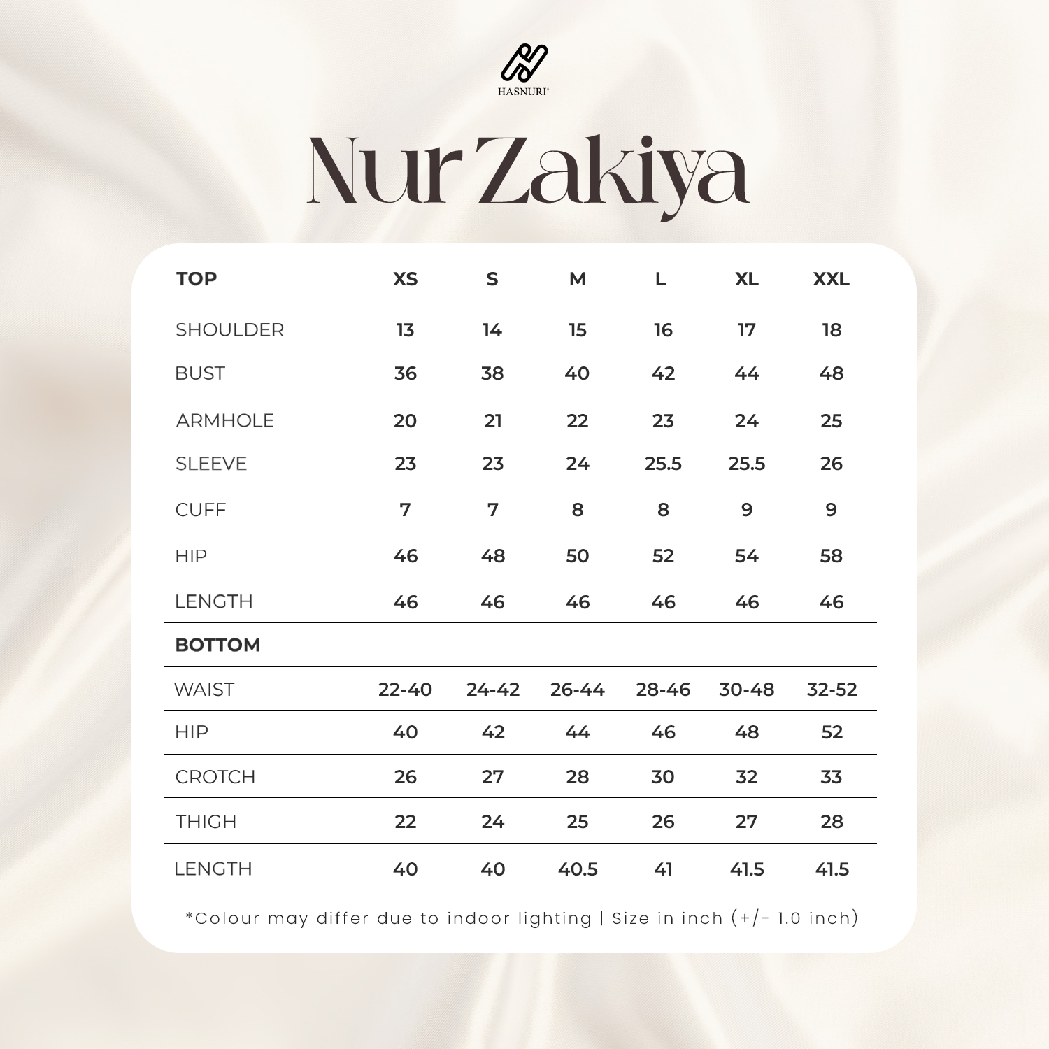 Suit Nur Zakiya - Grey