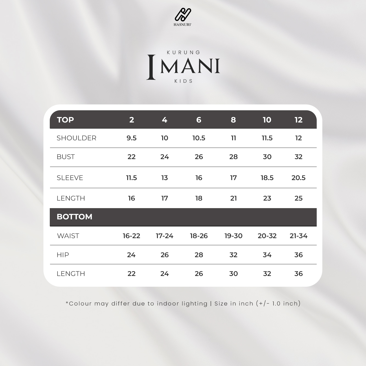 Kurung Imani Kids - Lime Green