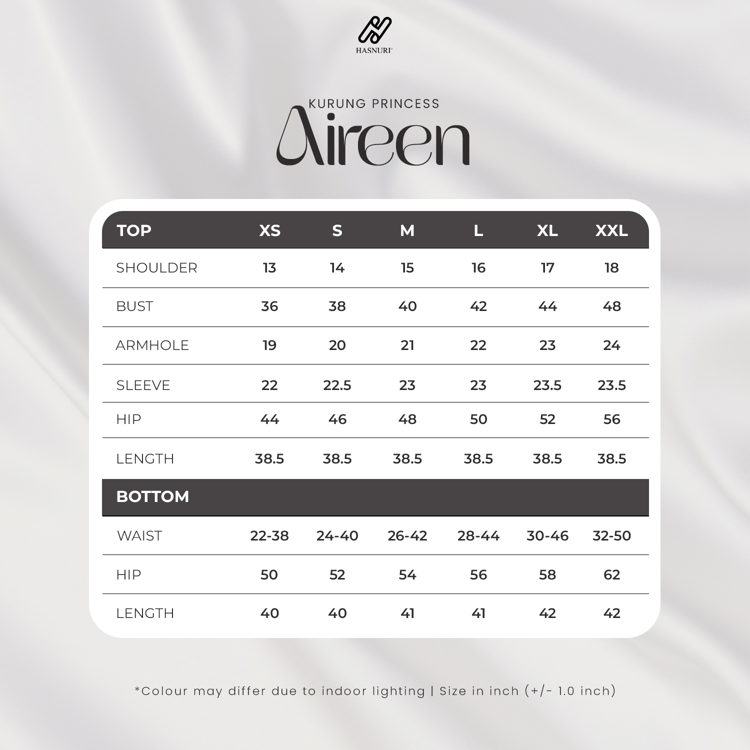 Kurung Princess Aireen 2.0 - Brick Brown