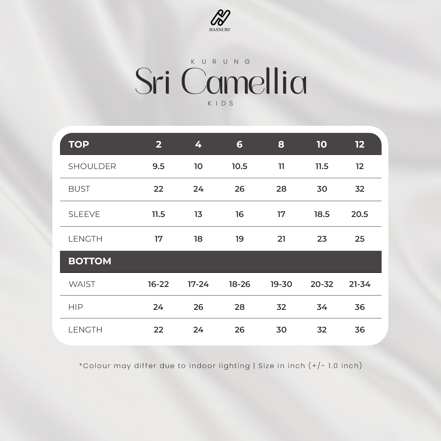 Kurung Sri Camellia Kids - Wildberry