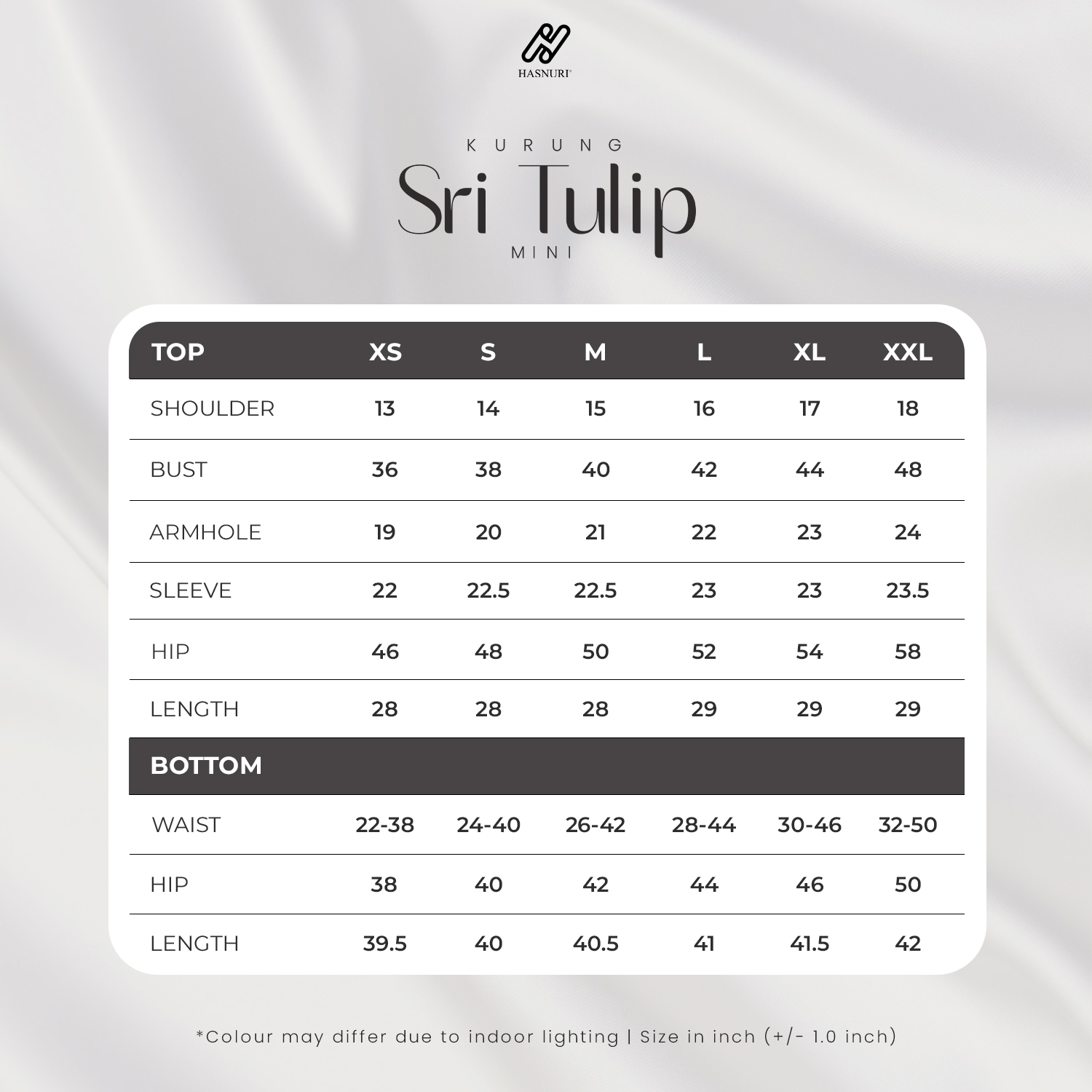 Kurung Sri Tulip Mini - Dark Purple