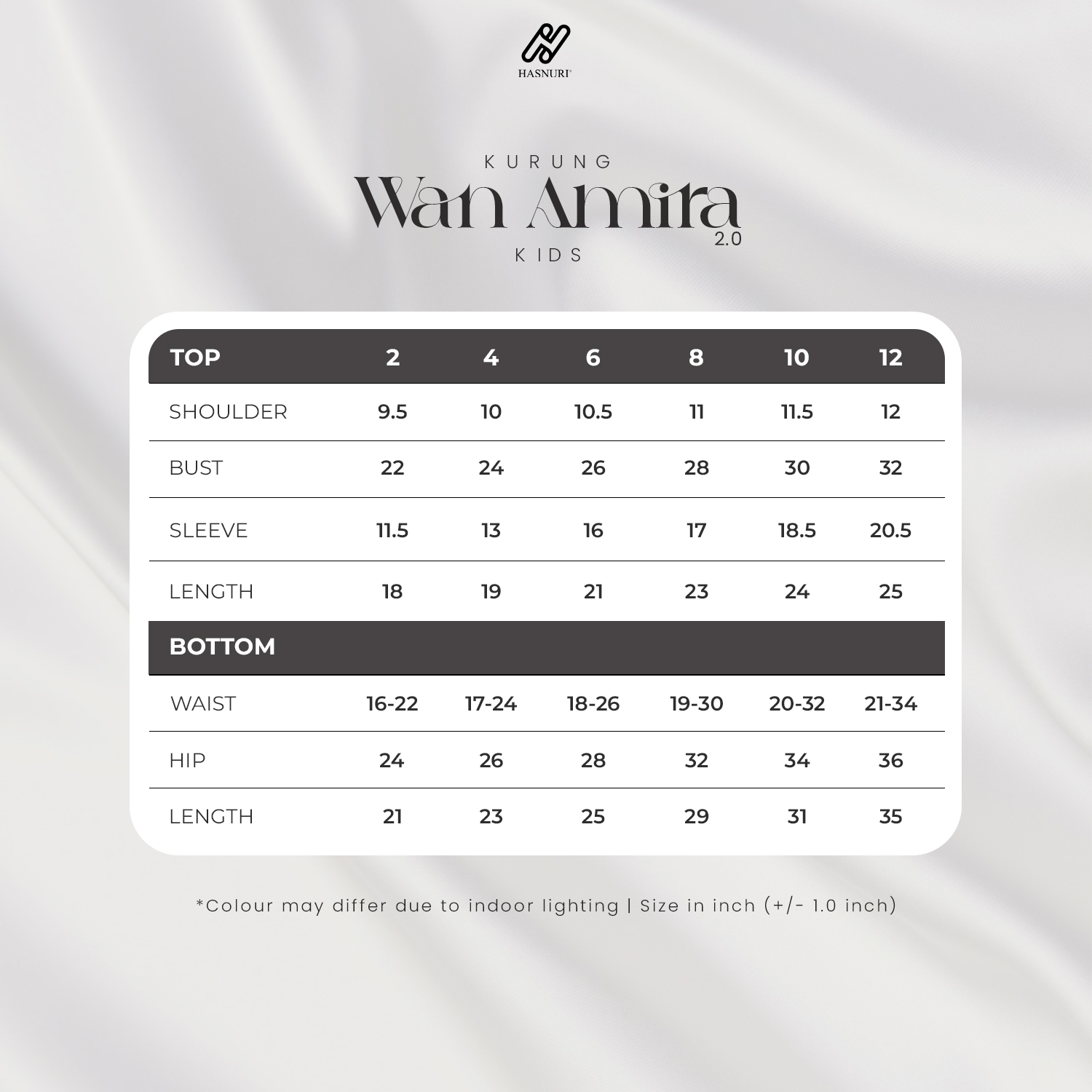 Kurung Wan Amira Kids 2.0 - Navy Blue