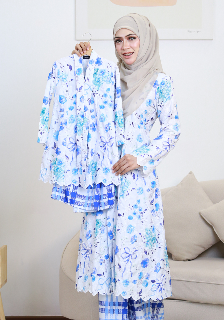 Kebaya Sri Mawar Kids 2.0 - Ocean Blue&w=300&zc=1