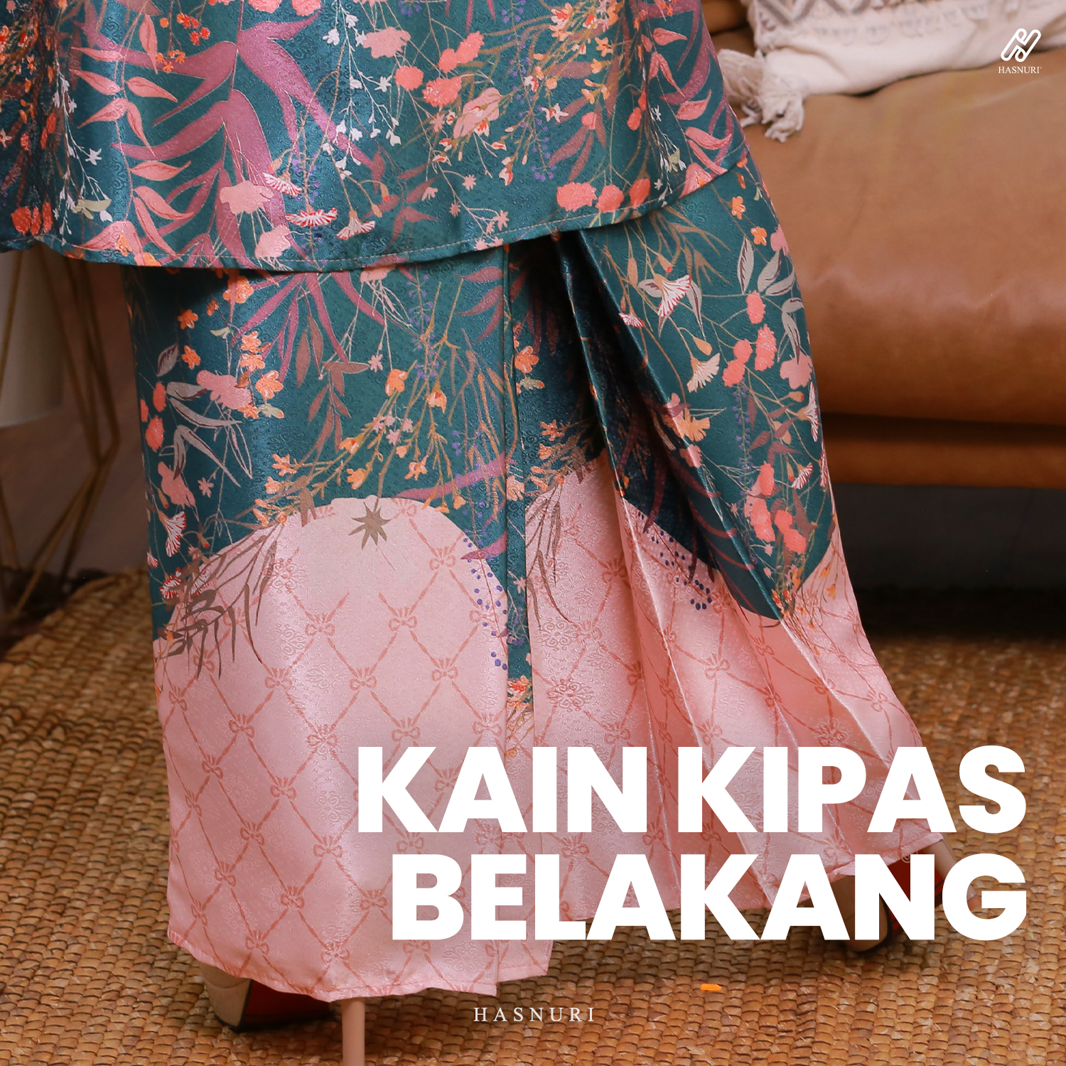 Kebaya Sri Mahsuri 2.0 - Blueberry