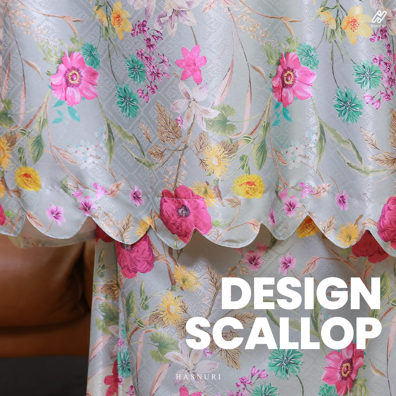 Kurung Sri Seroja - Apple Mint