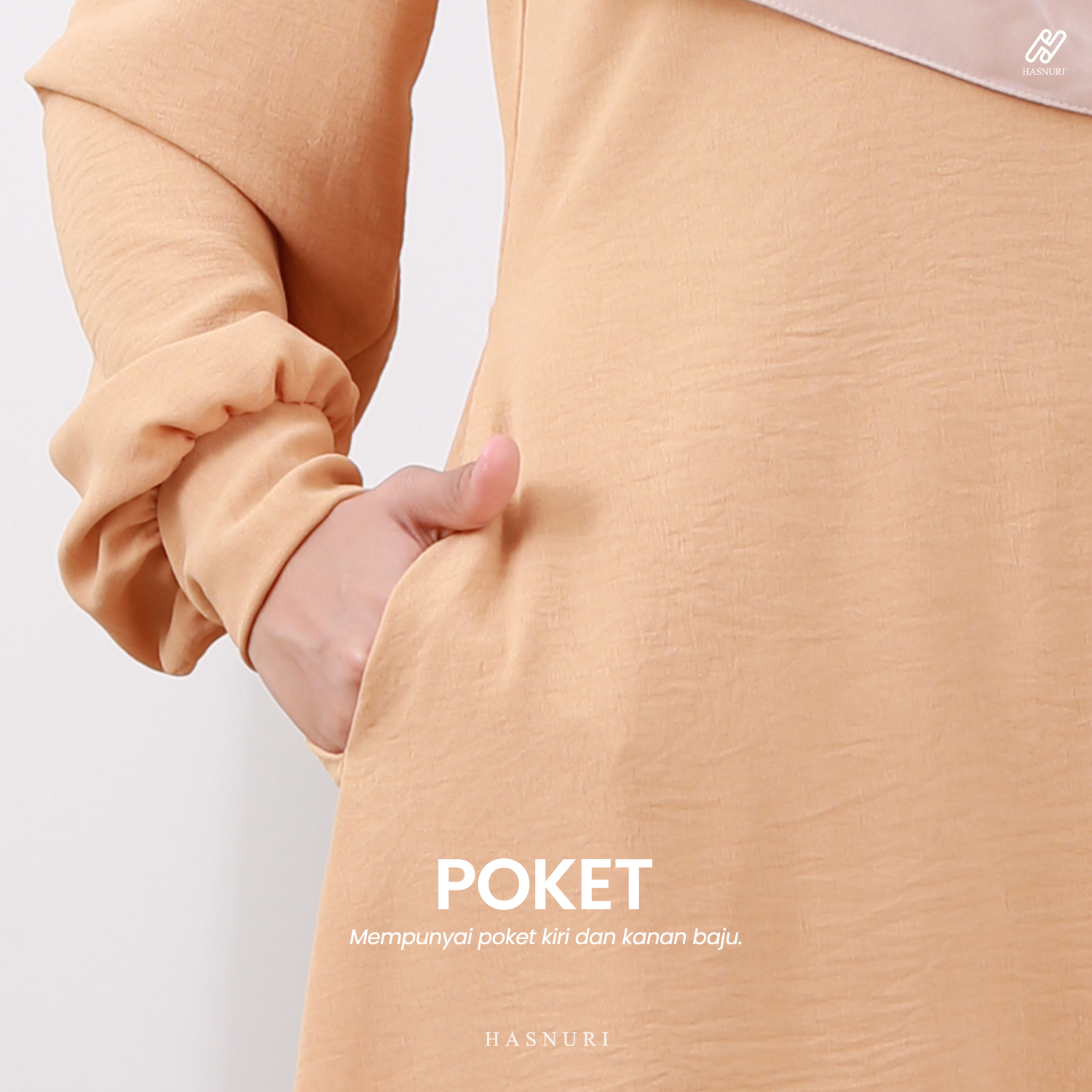 Suit Nur Zakiya - Light Brown
