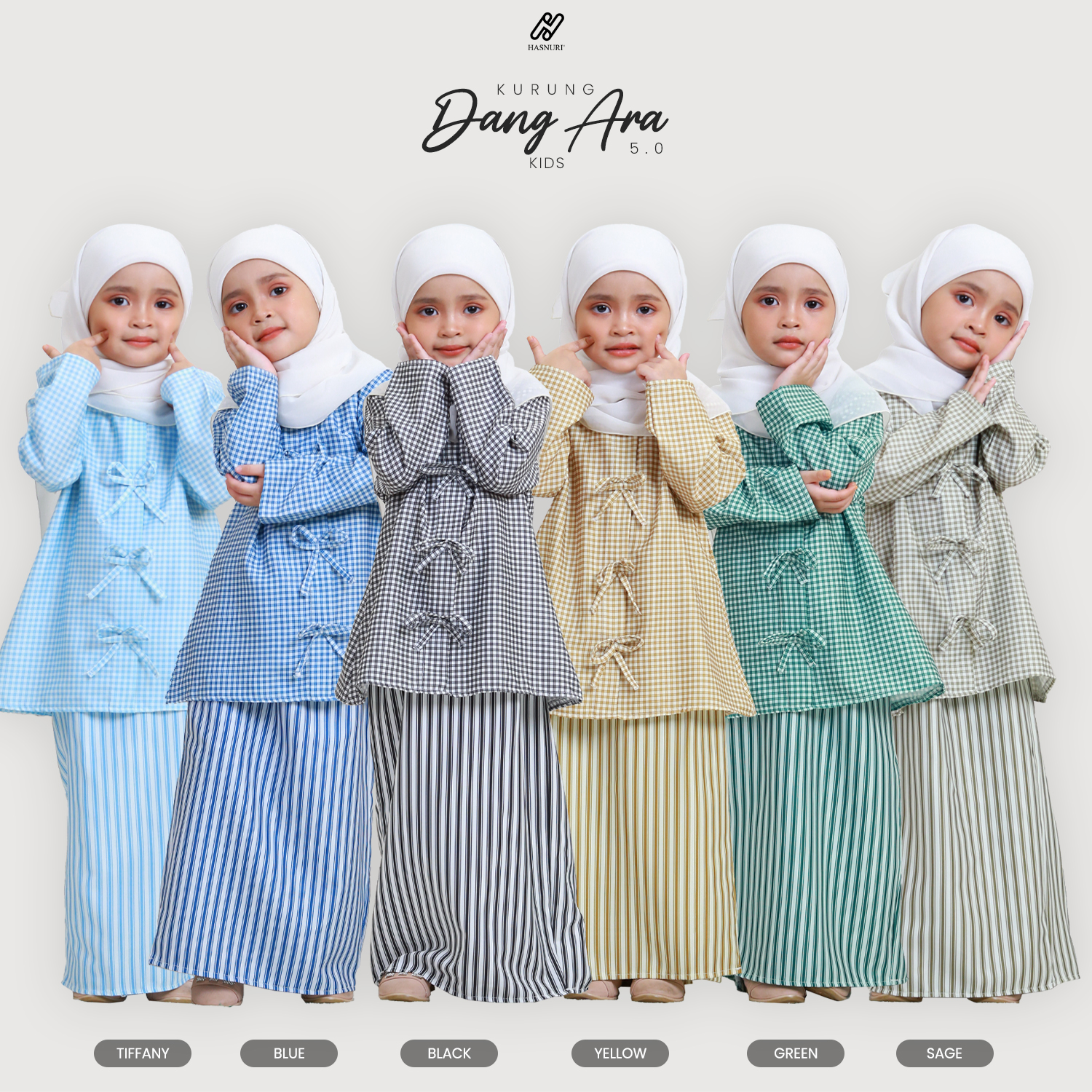 Kurung Dang Ara Kids 5.0 - Tiffany