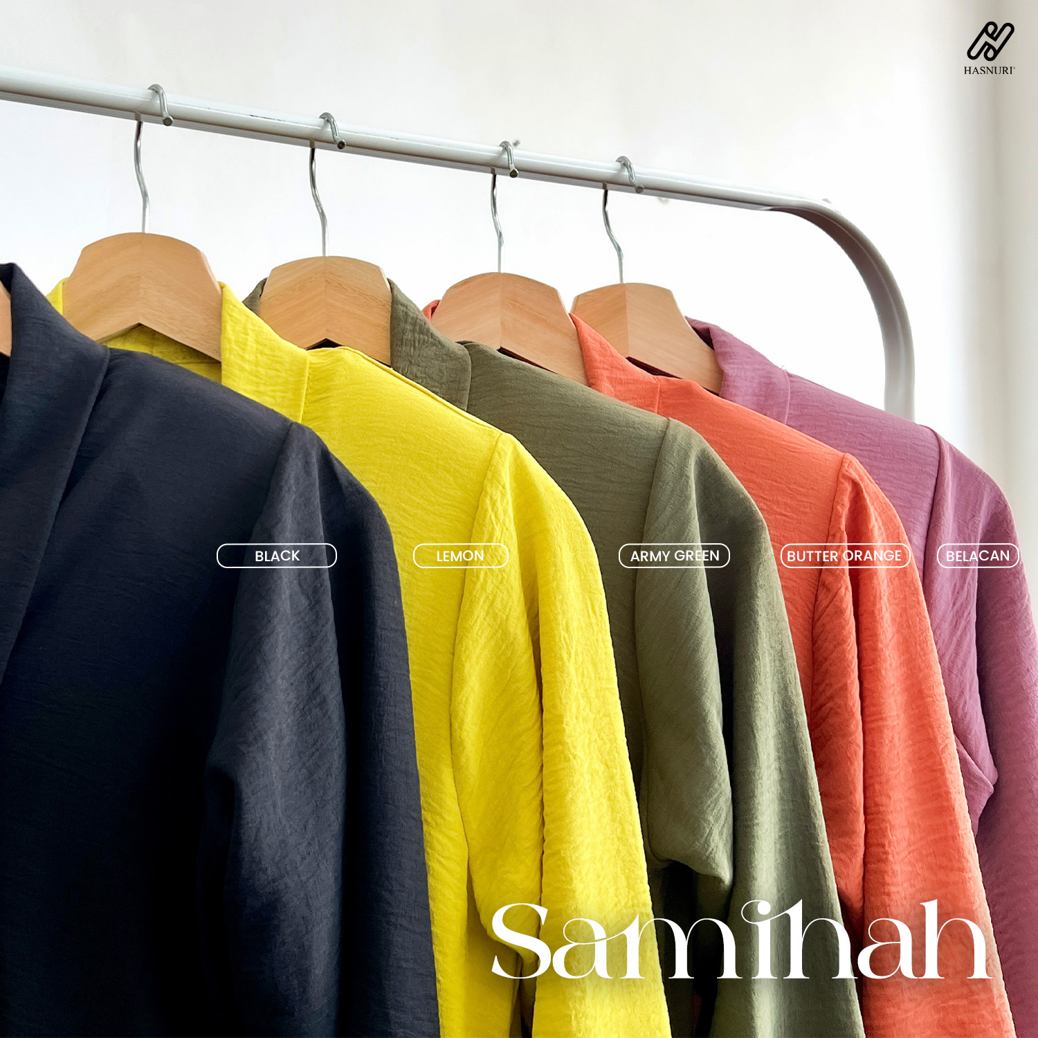 Kebaya Samihah Kids - Black