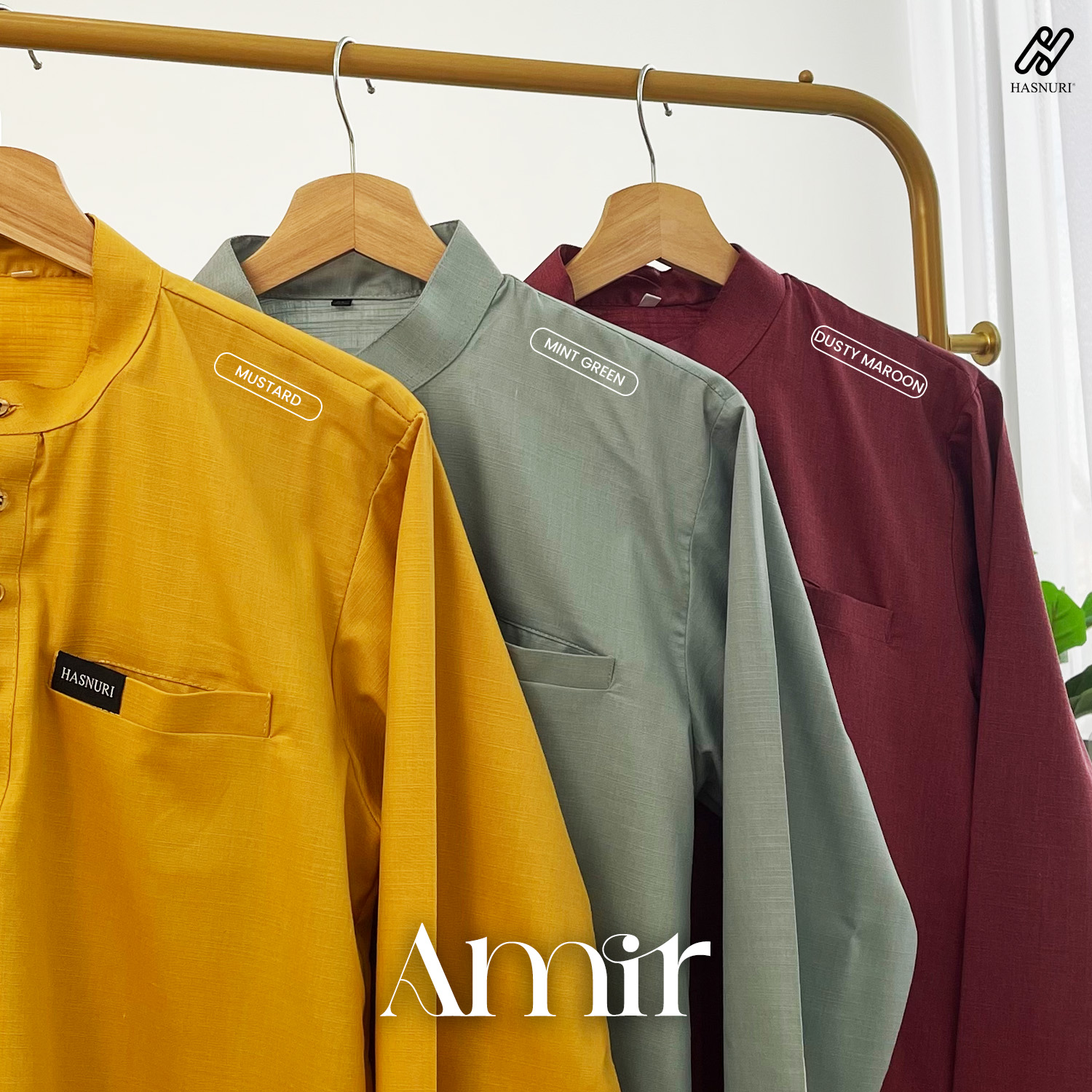 Kurta Amir - Mustard