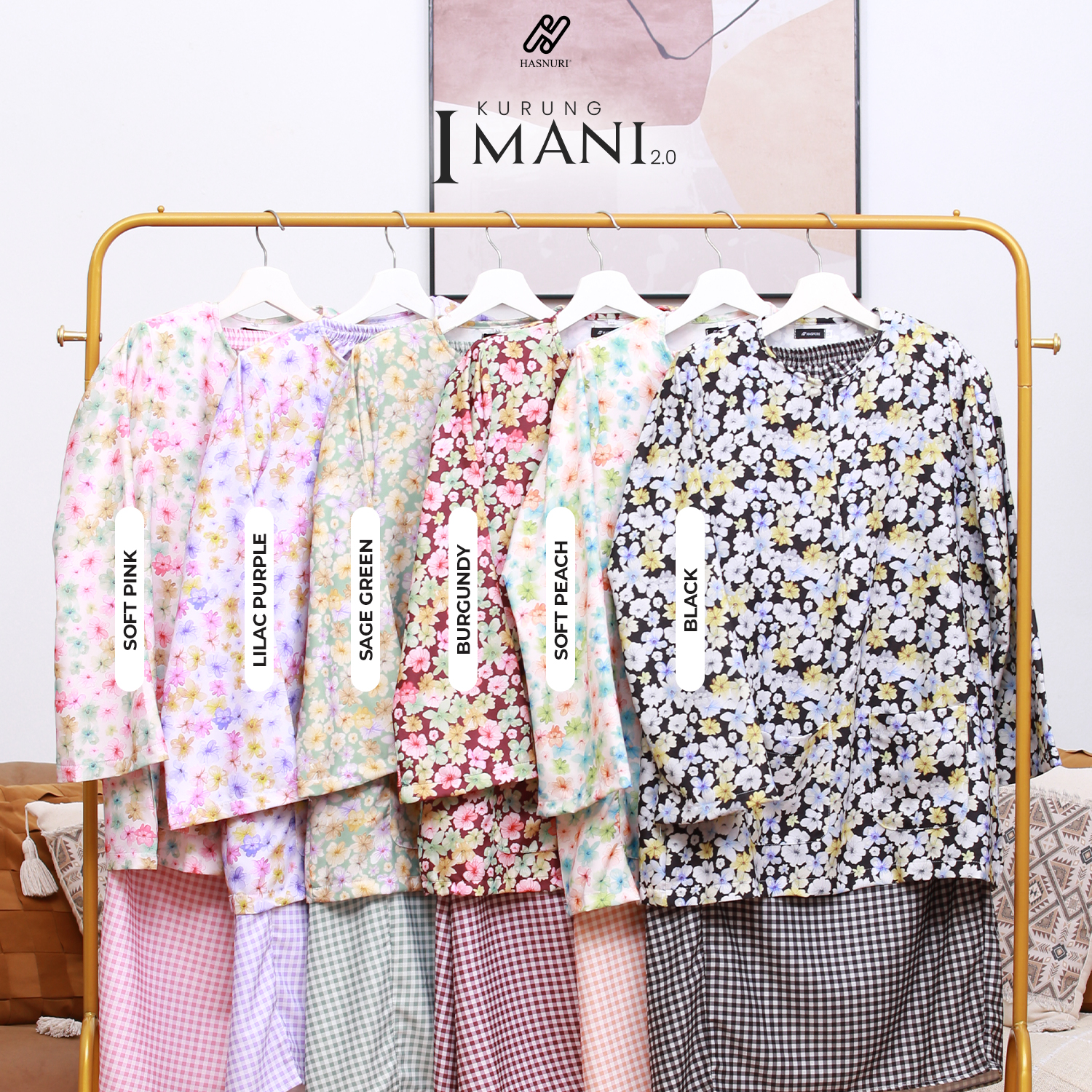 Kurung Imani 2.0 - Black