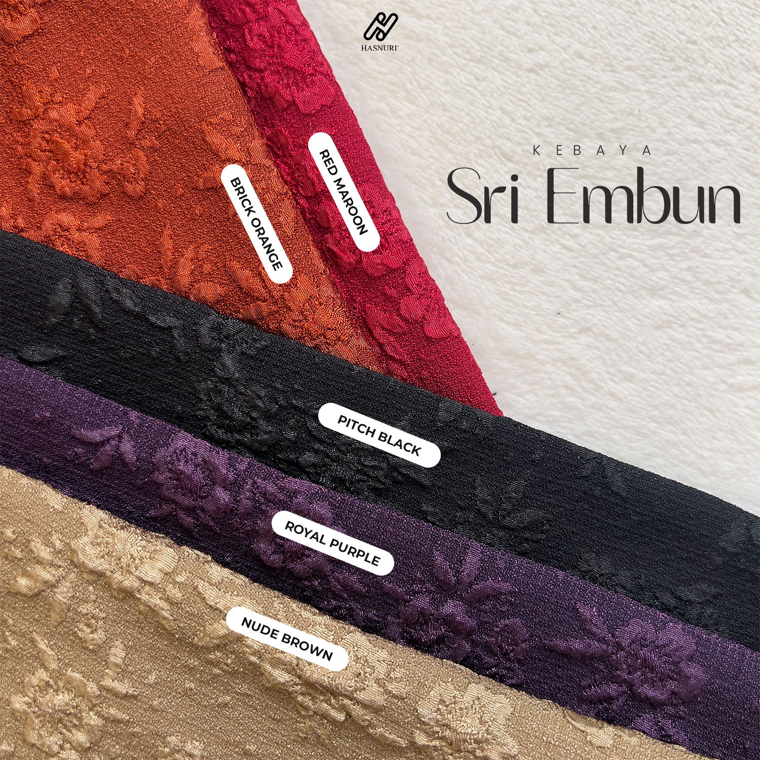 Kebaya Sri Embun Kids - Royal Purple