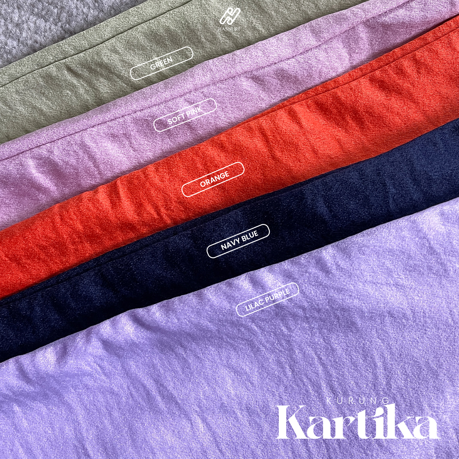 Kurung Kartika Kids - Navy Blue