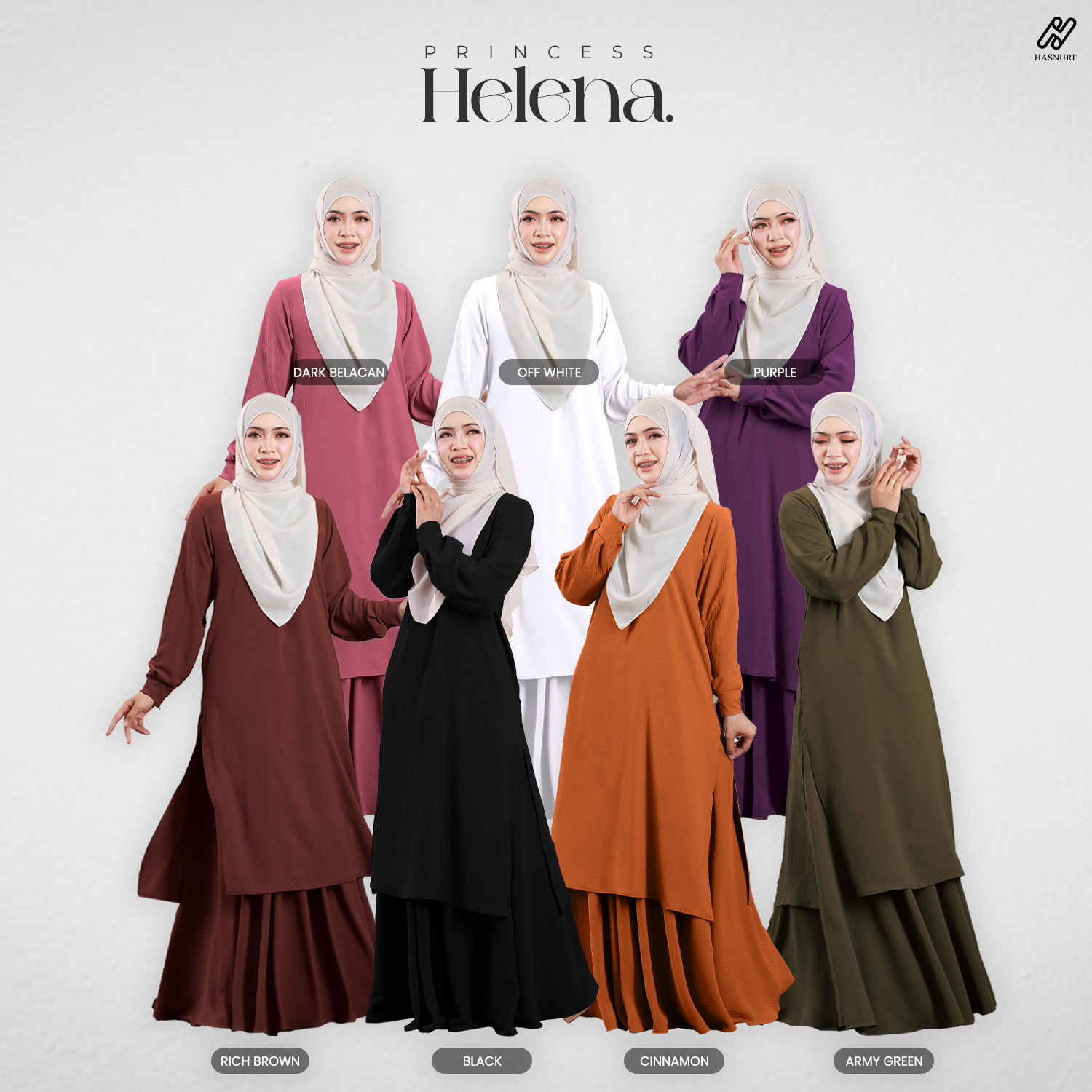 Kurung Princess Helena - Off White