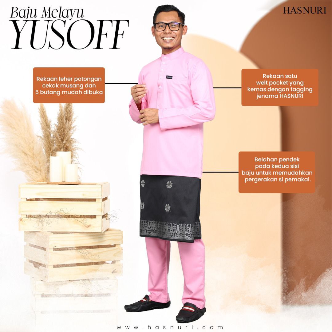 Baju Melayu Yusoff - Apple Green