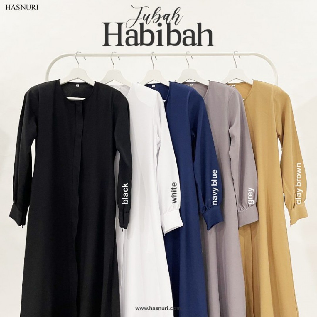 Jubah Habibah Kids - Clay Brown