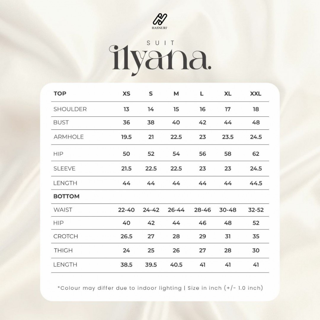 Suit Ilyana - Golden Brown