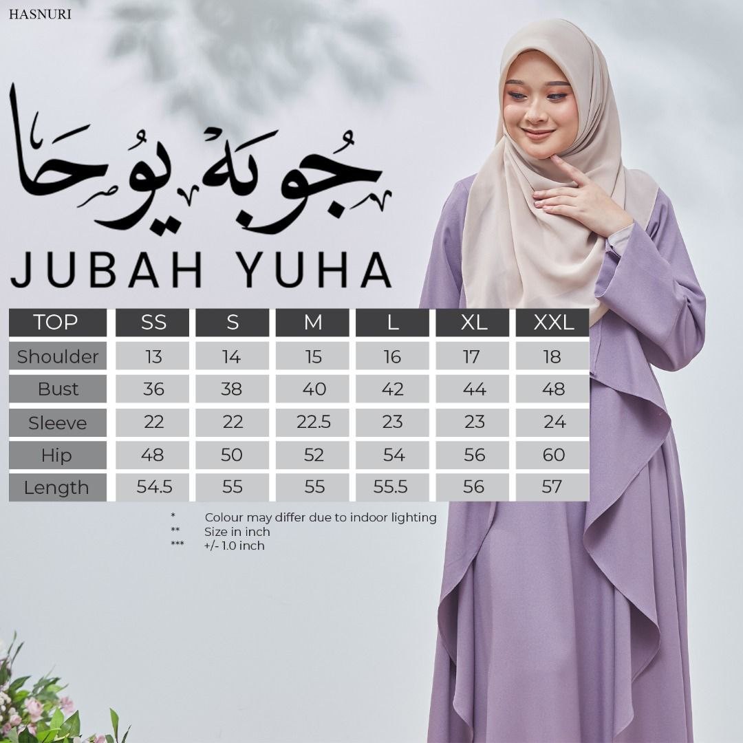 Jubah Yuha - Teal