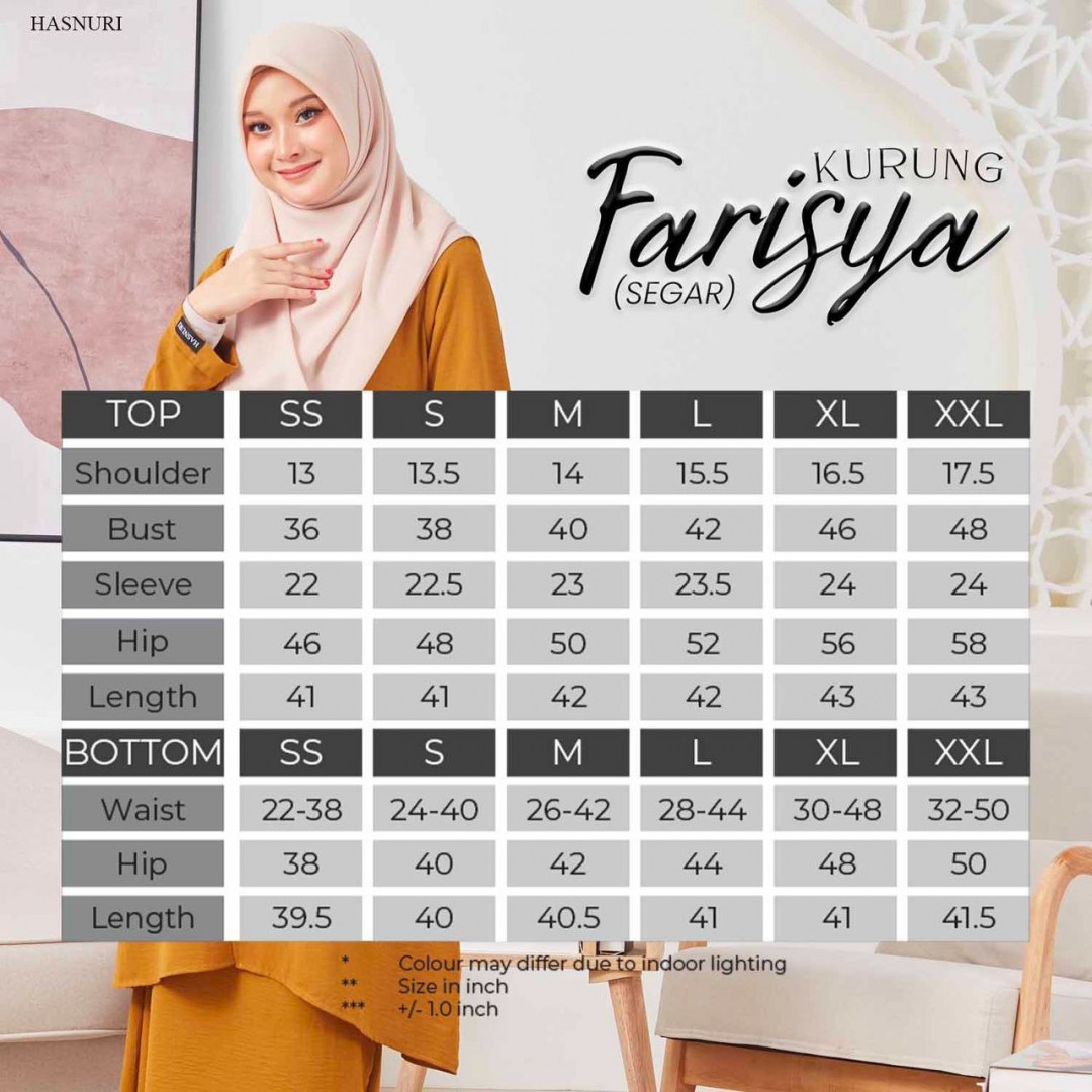 Kurung Farisya - Jade Green