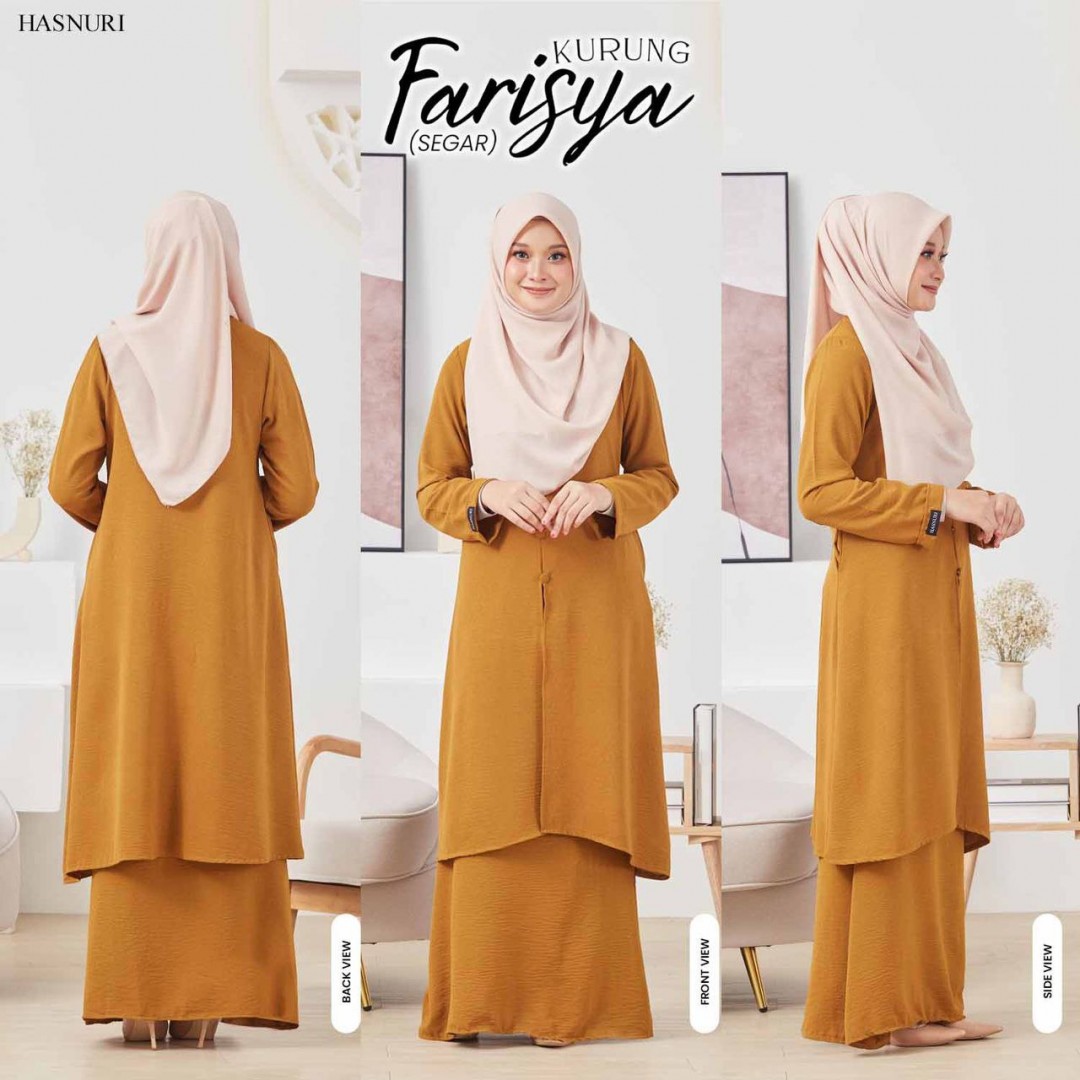 Kurung Farisya - Jade Green