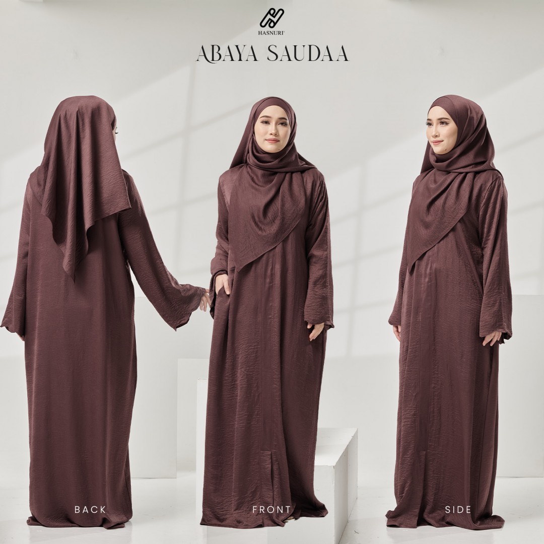 Abaya Saudaa - Black