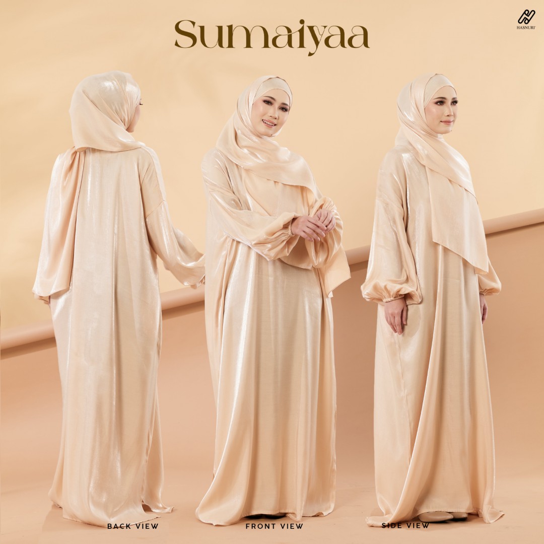 Abaya Sumaiyaa - Sandy Brown