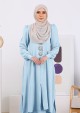 Kurung Nur Zakiya - Baby Blue