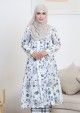 Kebaya Sri Mawar 2.0 - Blackish Grey