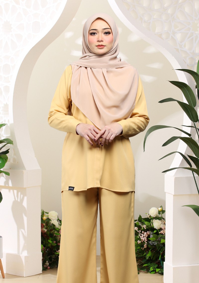 Suit Nouri - Butter Yellow