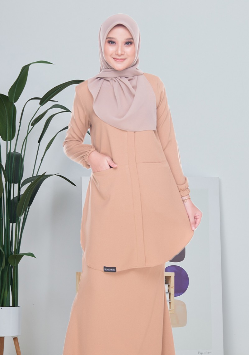 Kurung Safarra - Clay Brown