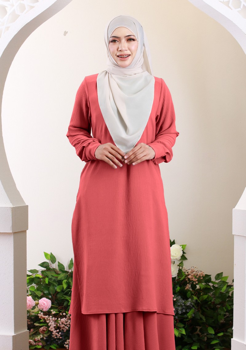 Kurung Princess Helena - Coral Punch