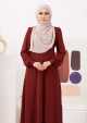 Suit Nur Zakiya - Dark Brown