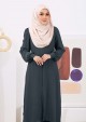 Suit Nur Zakiya - Dark Grey