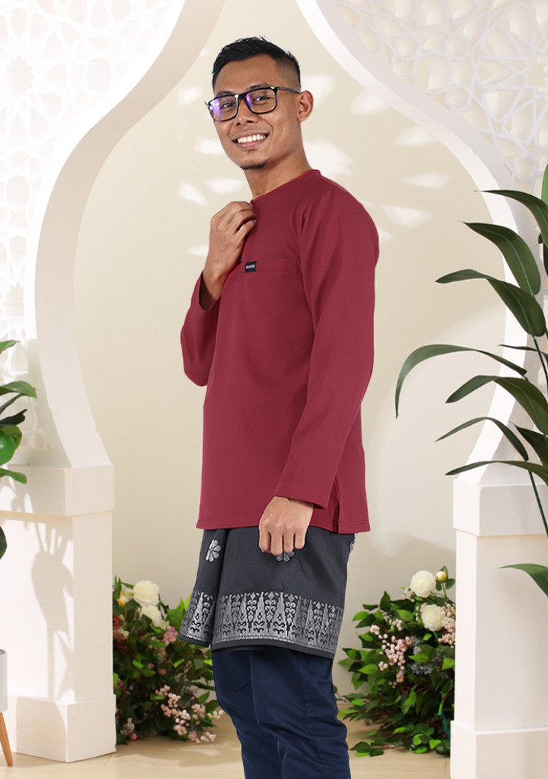 Kurta Adam - Dark Maroon