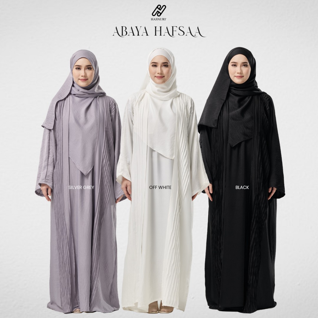 Abaya Hafsaa - Black