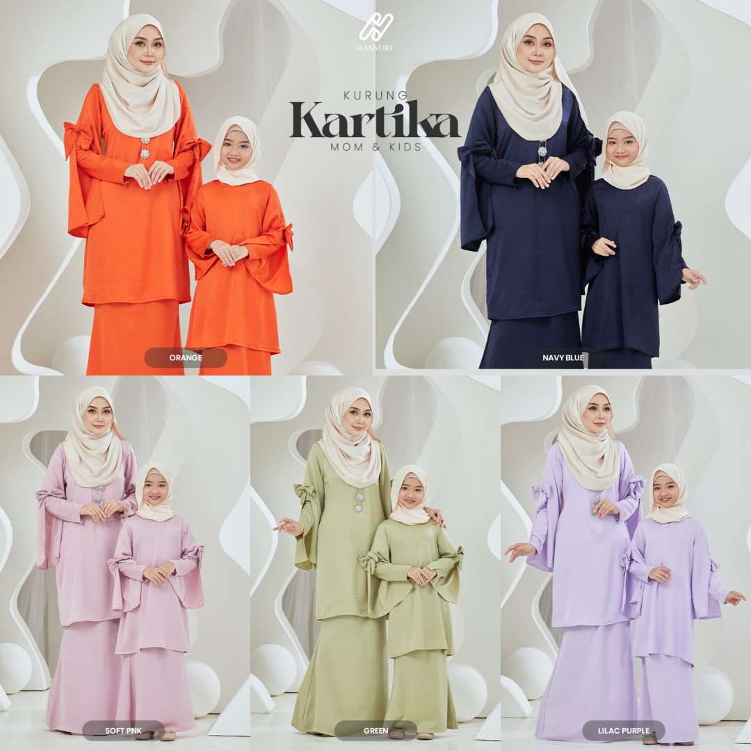 Kurung Kartika Kids - Lilac Purple