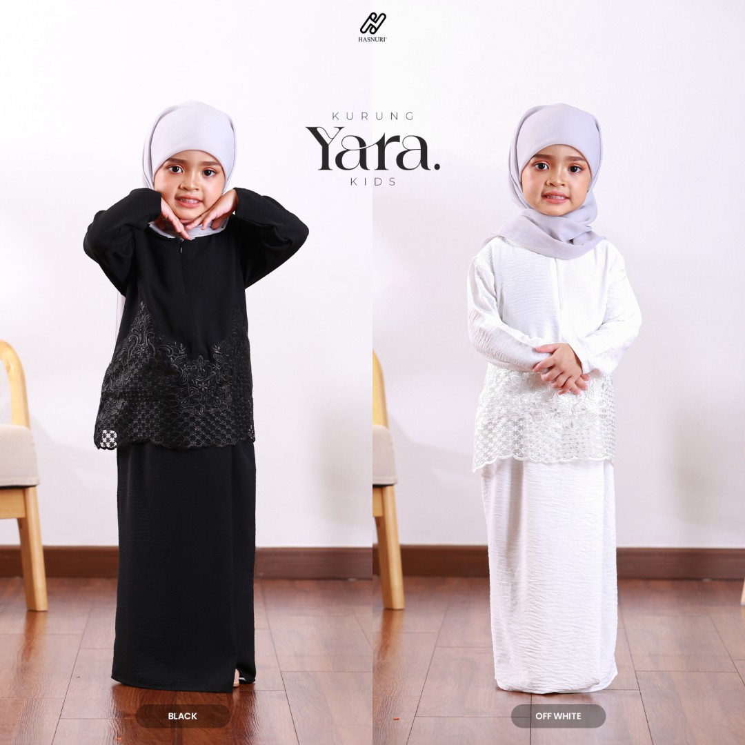 Kurung Yara Kids - Off White