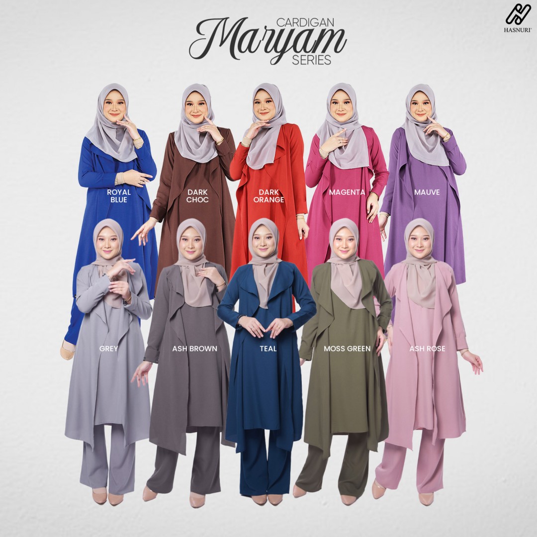 Maryam Cardigan Series - Royal Blue