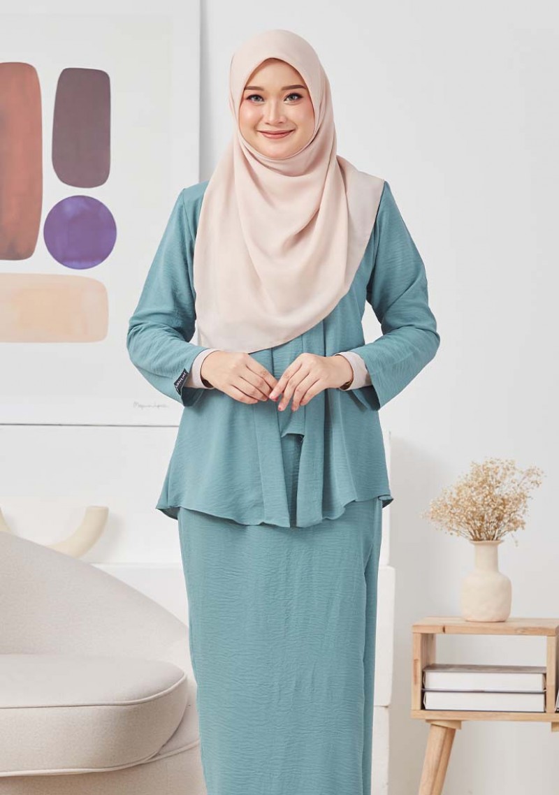 Kebaya Azizah - Jade Green