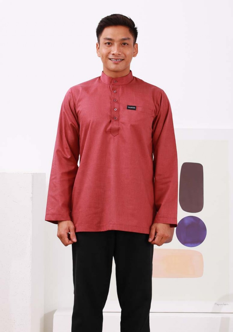 Kurta Amir - Dusty Maroon