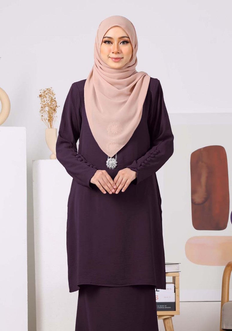 Kurung Airis - Dark Purple