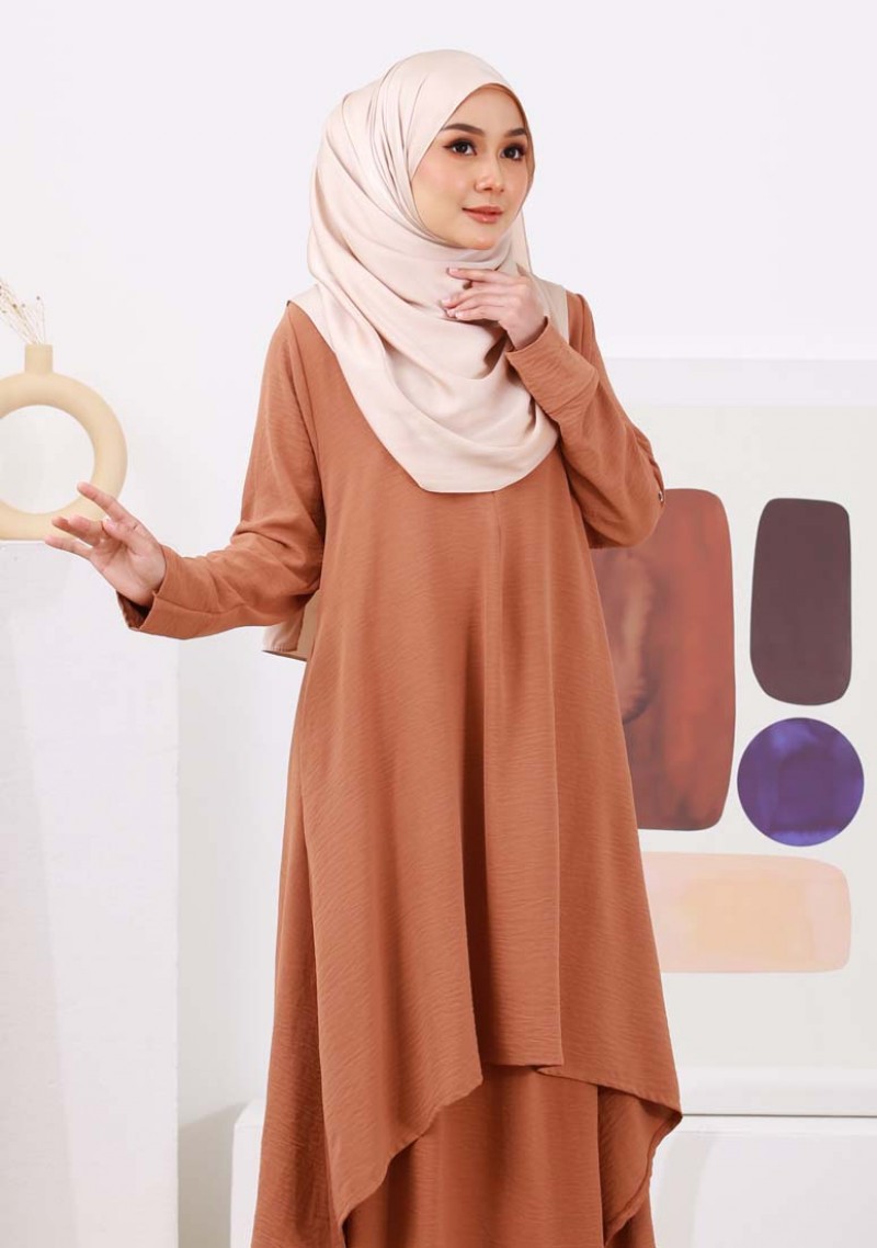 Kurung Nelita - Soft Brown