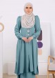 Kurung Nur Zakiya - Dusty Blue