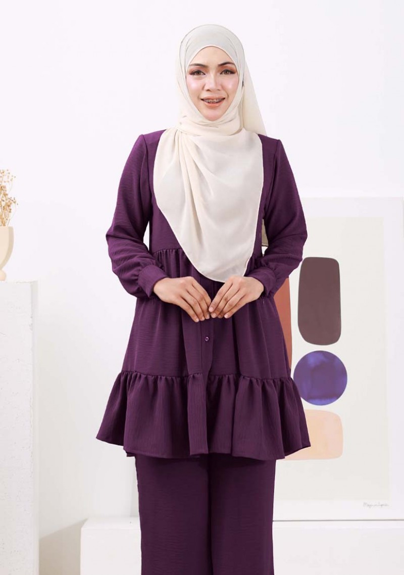 Suit Afiaa - Purple