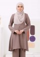 Suit Maymunah - Stone Grey