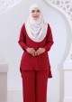 Suit Waraa - Cherry Pink