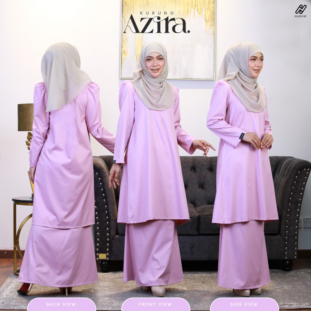 Kurung Azira - Light Lilac